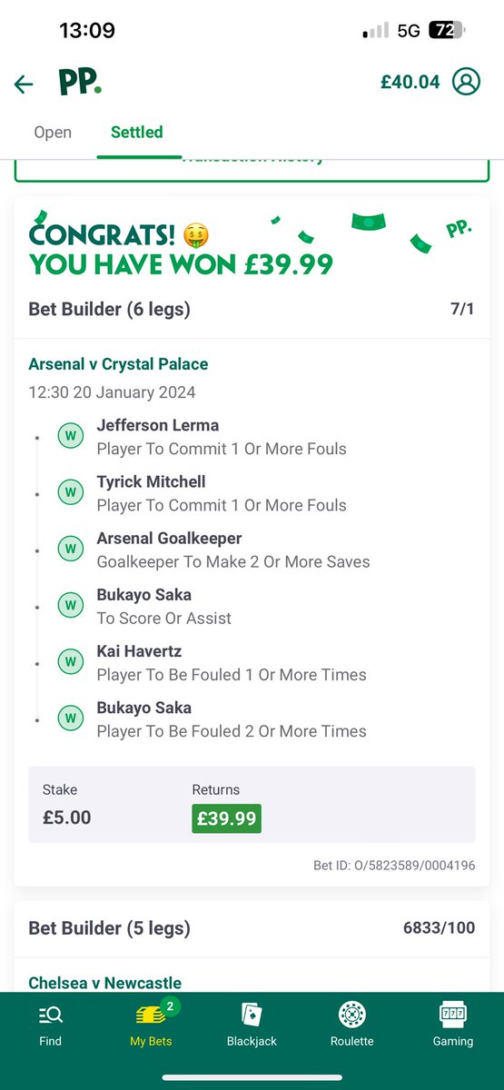 Was this one of yours <a href="/AndyRobsonTips/">🎩 Andy’s Football Tips</a> has Just settled from Jan 😂