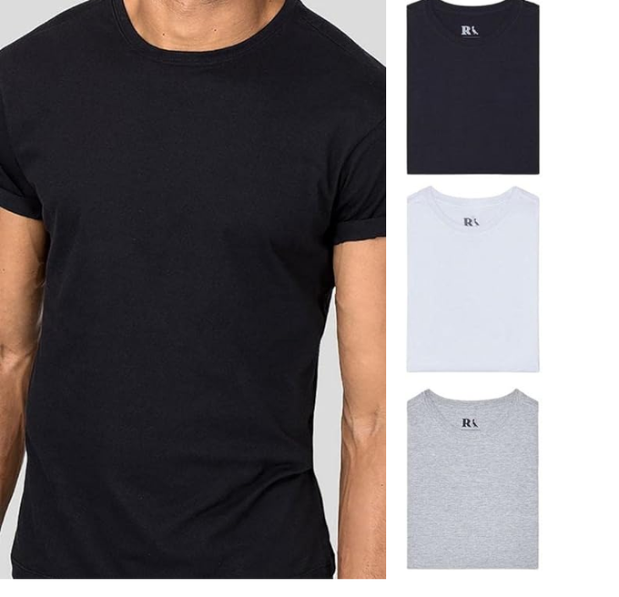 Kit 3 Camisetas Básicas Reserva Reserva