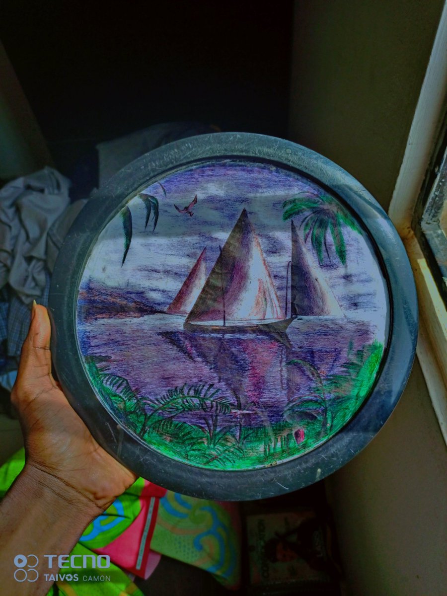 lasisi_x's tweet photo. I used @BICGroup Blue, Black, Red and Green Biros to create this Art Piece.

Titled the "WILD LIFE CLOCK - LONELY AT THE TOP"
My entry for the #WildForNature @UNODC_Nigeria Competition https://t.co/KSTAMtlkB5