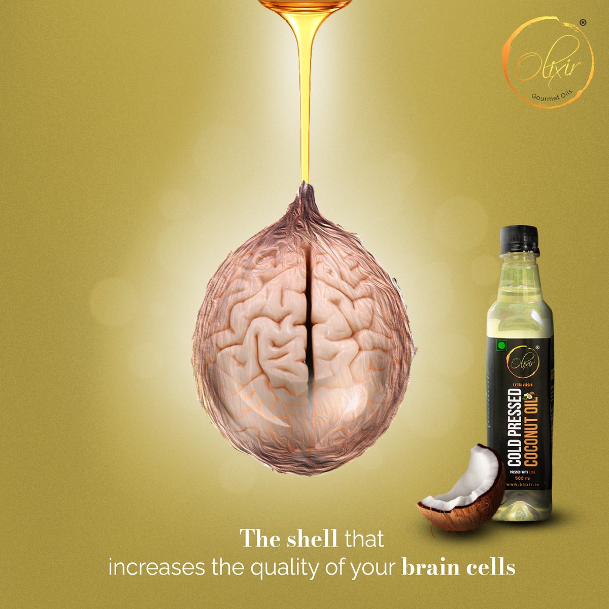 OlixirOils's tweet image. Nature&apos;s symbol of love, wellness and vitality. 

Experience the essence of pure indulgence with #olixir Gourmet #coldpressed #coconutoil. Crafted to perfection, each drop is a symphony of flavor and nourishment, enriching your meals and improving your health.