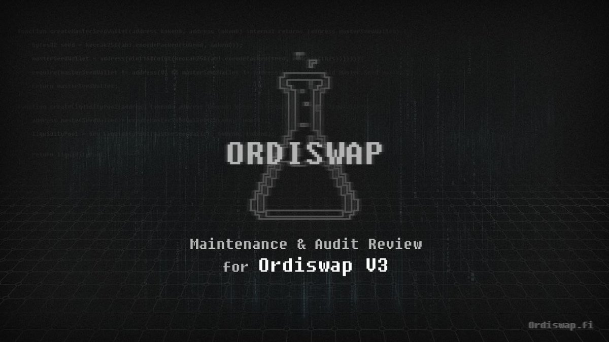 🧪 Maintenance &amp; Audit Review: As we progress towards the upgrade of our AMM from v2 ➡️ v3, the application functionalities have been temporarily limited for the needed maintenance, upgrades and further review with our audit &amp; security partners.

→ While in maintenance mode,