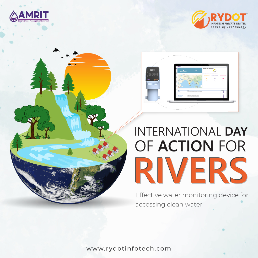 It’s International Day Of Action For Rivers!🏞️
Together, let's make a commitment to preserve, restore, and celebrate our rivers.💧💦
#riverrestoration  #watermanagement  #waterqualitymonitoring #waterquality #watersolutions #governmentinitiatives