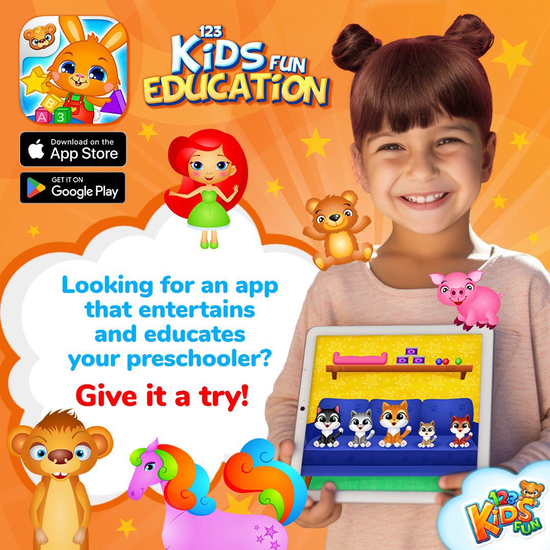 123 Kids Fun Apps tweet media