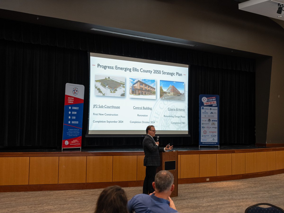 MidloChamber's tweet image. 🎉✨ It was a smash hit! Big thanks to Judge Todd Little and our sponsors for a fantastic State of the County Luncheon with over 200 attendees! 🙌 Save the date for the State of the District Luncheon on April 10th. 🗓️ #CommunityWins #SuccessInUnity