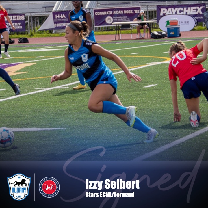 AlbanyRushUWS's tweet photo. ‼️RETURNING PLAYER‼️

Another player in her 3rd @UWSSoccer season, @Izzy_Seibert5 has been a fixture in our @UWSLeague2 team, and also played in 4 UWS games last season scoring 1 goal.

Only a junior, Izzy is a standout at @BlueDevils_CHS1  and also plays for Stars ECNL! https://t.co/jZ2bGZCt91