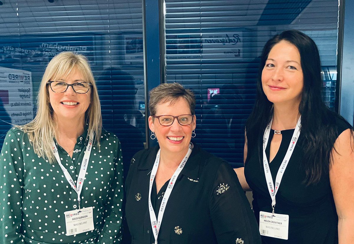 The CNIO team are honoured to be at #Rewired24 discussing the amazing work nurses & midwives across the country do to harness digital transformation. We’re dedicate to showing how our profession is creating a greater digital future for the NHS and the patients we serve. #teamCNO