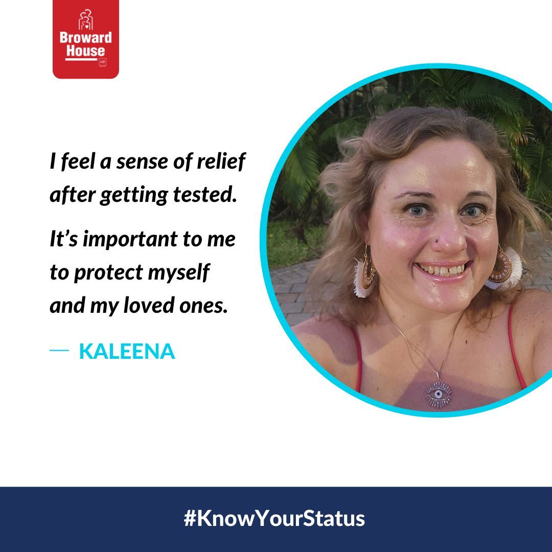 Check out Kaleena’s empowering PROMISE Story, “Happy, Safe and Free,” about her experience getting tested, her journey in recovery and the importance of prioritizing sexual health: buff.ly/3T3fOTf 
 
#HIVAwareness #HIVprevention #StopHIVStigma #PROMISEStory #BrowardHouse