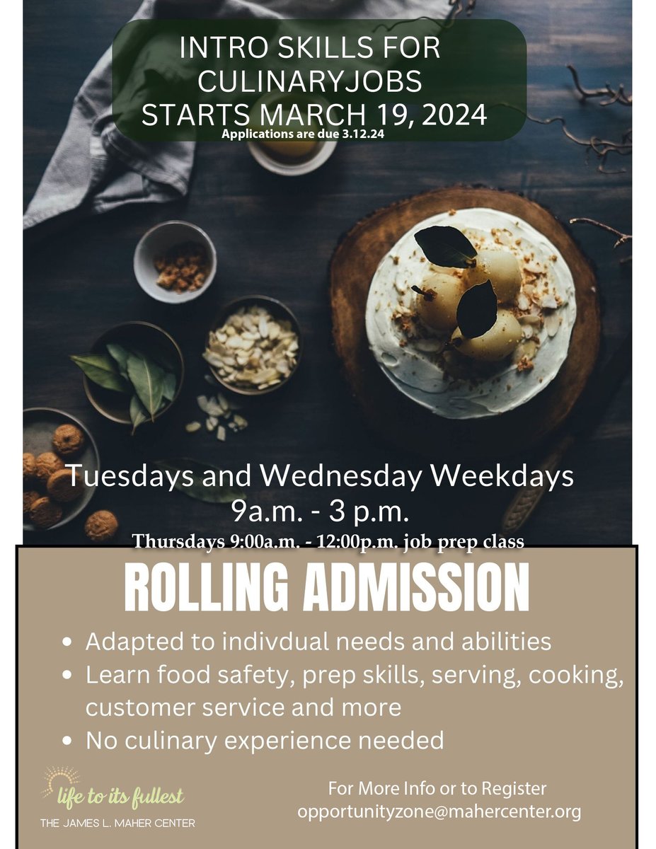 James L Maher Center tweet media