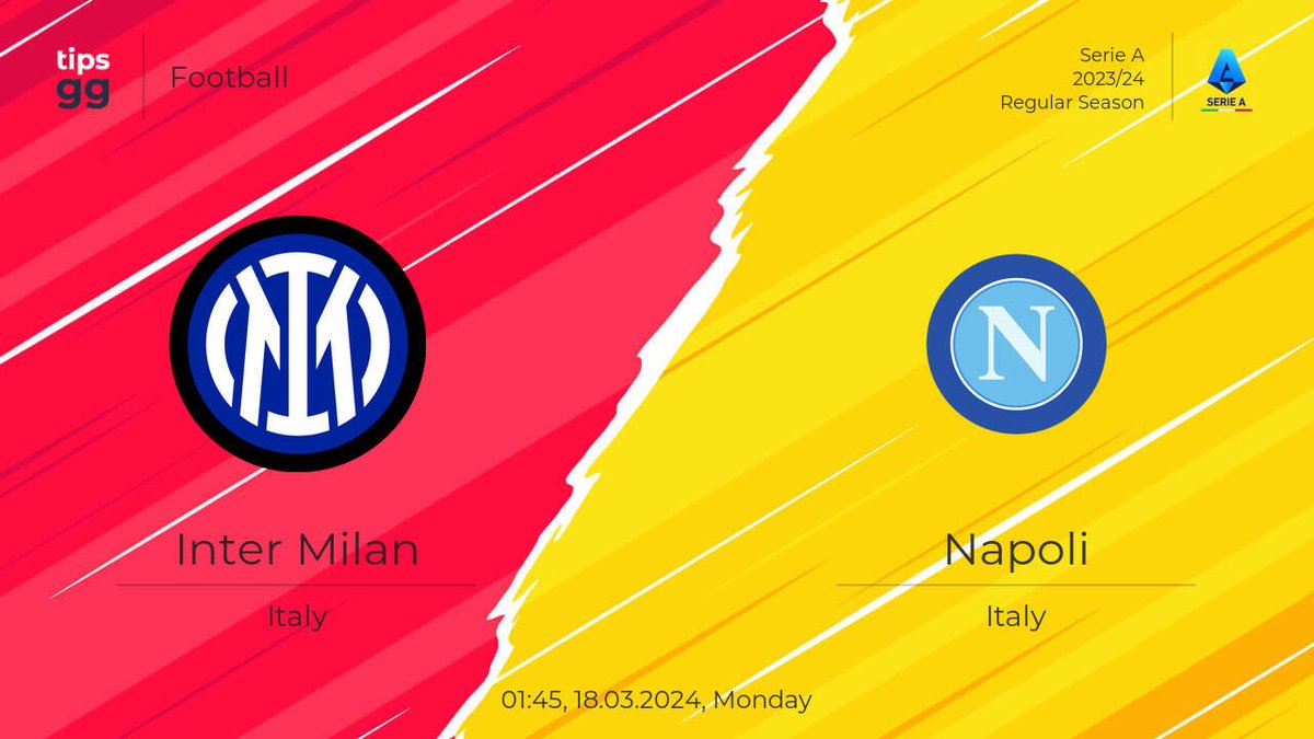 How to Watch Inter vs Napoli Live TV Stream HD.

Inter Milan vs. Napoli: Live Stream, Start Time &amp; Preview

#Inter #Napoli #NapolivsInter #IntervsNapoli #InterMilan #Soccer #SerieA