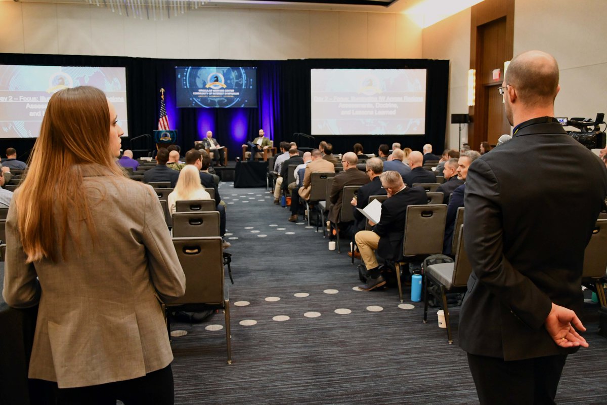 IrregularWarCtr's tweet photo. Action-packed Day 2 here at the Irregular Warfare Center Community of Interest Symposium (IWCCOIS)!
Today's panels focused on Illuminating IW Across Regions with an emphasis on Asia, Europe and Africa.
#IWC #Irregularwarfarecenter #Irregularwarfare #IWCCOIS #IWCFAN https://t.co/humXhKrEuj