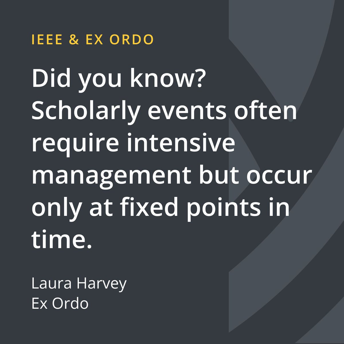 Ex Ordo | Your Scholarly Events Partner tweet media