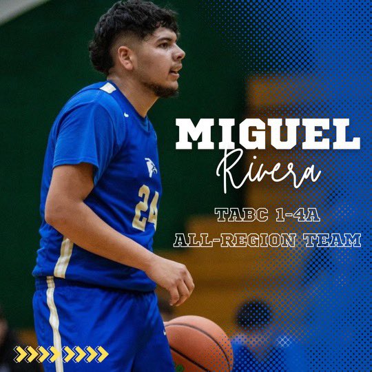 Big honor for our #24! #BuildYourTarget 🦅 🏀 <a href="/Agon9494/">Coach Gonzalez</a> <a href="/Johnnytapia2005/">Johnny Tapia</a> <a href="/JeBarra22/">Jesus Barraza</a> <a href="/Miguel_Rivera6/">Miguel Rivera</a>