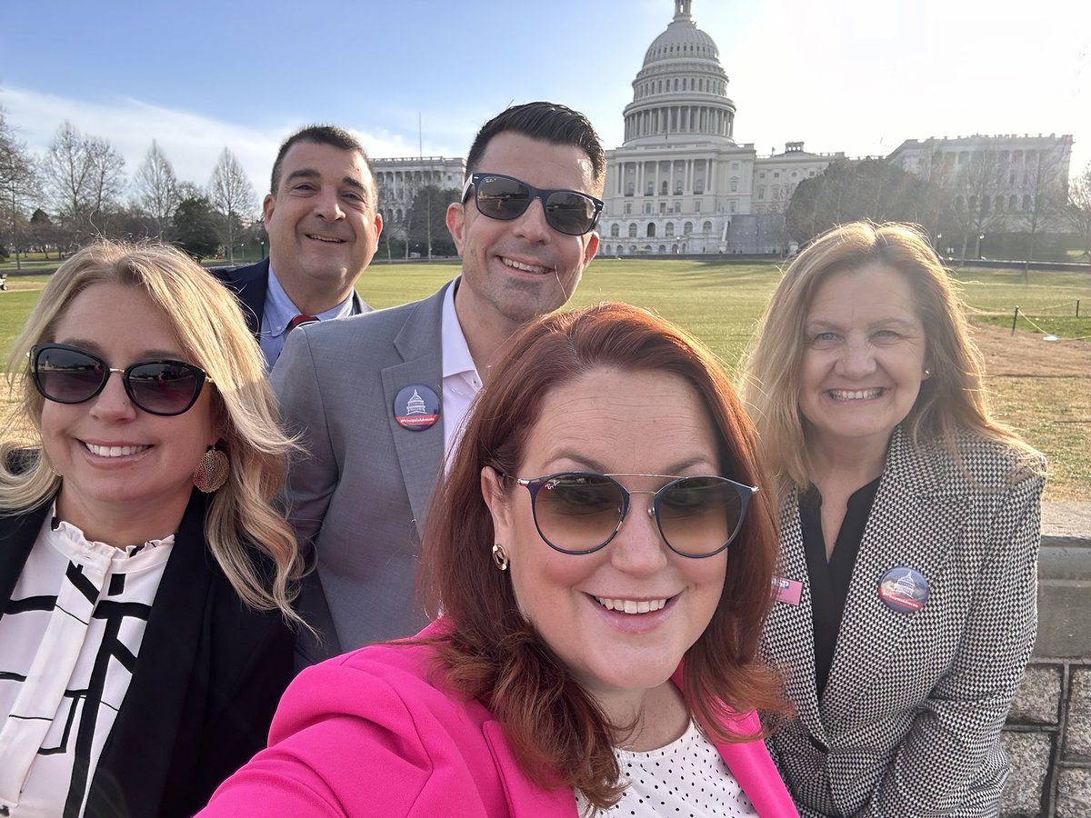 Ready for a great day on Capitol Hill advocating for RI educators. #PrincipalsAdvocate @RIprincipals @RIDeptEd @NAESP @NASSP @cherisacco4 @Mr_Hassell @KHitch87 @SavastanoChris