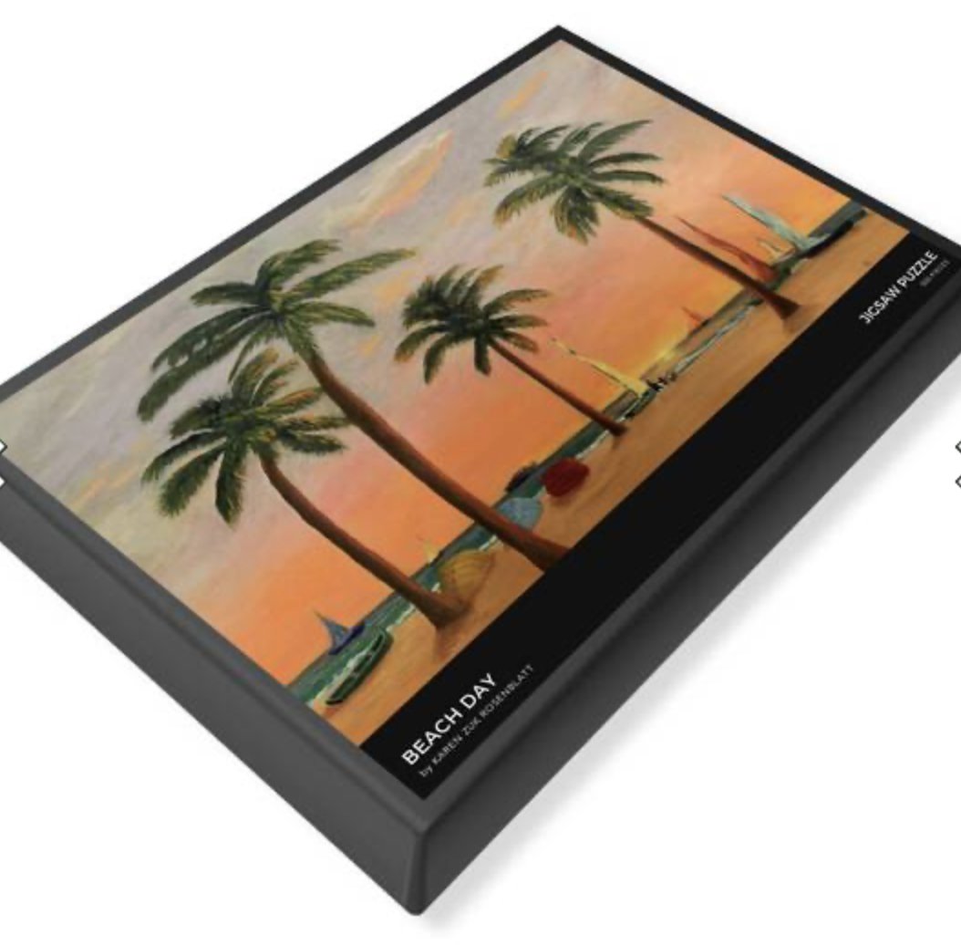 Colorful Beach Sunset with Palm Trees for the Puzzle Lover!
karen-rosenblatt.pixels.com/featured/beach…
#puzzletimers #jigsawpuzzle #puzzle #puzzles #puzzlelover #beachlife #palmtrees #nature #SunsetArt #sailing  #GiftThemArt #HolidayShopping #AYearForArt #BuyArtNotCandy