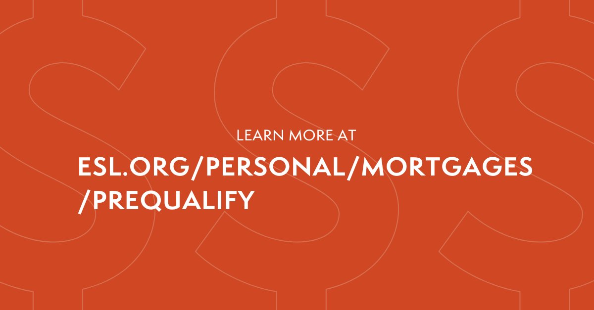 Once you’ve prepared your finances for the homebuyers’ market, obtaining prequalification is a great next step! Read through the below images and visit our website to learn more: esl.org/personal/mortg… #CreditUnion #Rochester #Mortgage #Homeownership