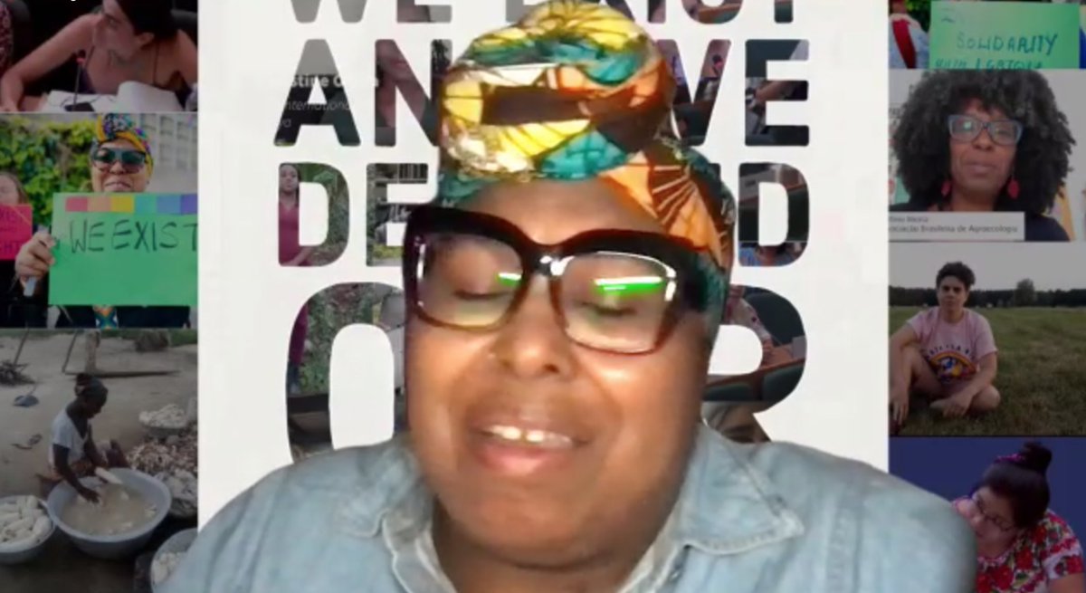 CSM4CFS's tweet image. "We need to strengthen our voices, by being in solidarity with other women and gender diverse people who are fighting for our rights. #WeExist and we demand our rights!" Dee Woods @Didara of @LandworkersUK and CSIPM
#CFSGender