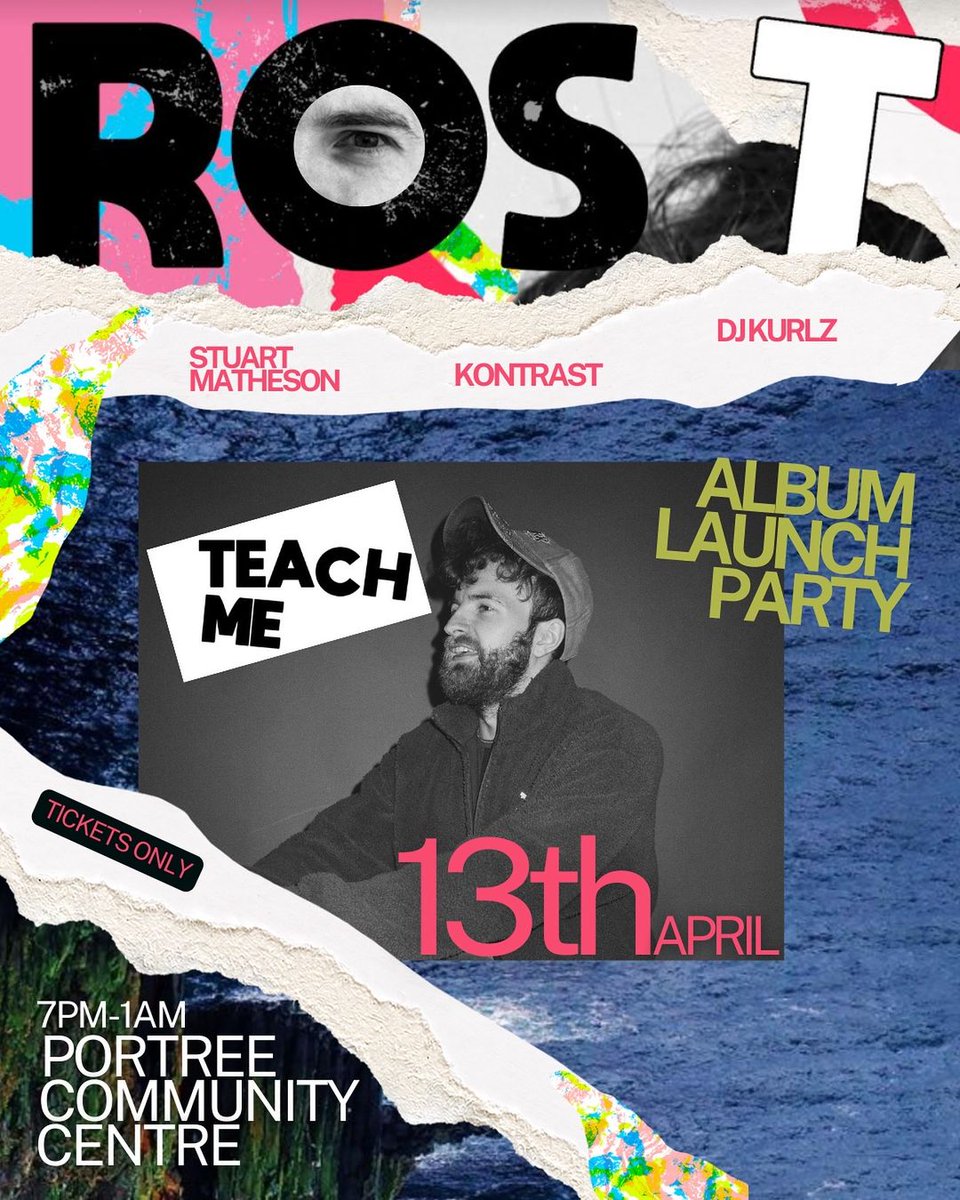 Join us in celebrating the release of Ros T's debut album ‘Teach Me’ at the Portree Community Centre on Saturday, April 13th! 🎉 Tickets are going fast, so make sure to secure your tickets! eventbrite.co.uk/e/ros-t-teach-…