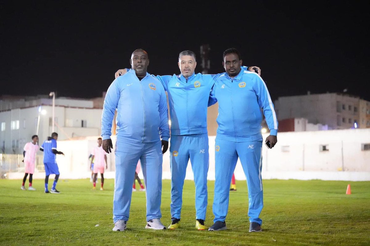 Sawirro: Xulka Qaranka oo diraay garow ugu jiro koobka Qaramada Afrika ayaa tababar ku qaatay dalka Morocco.
