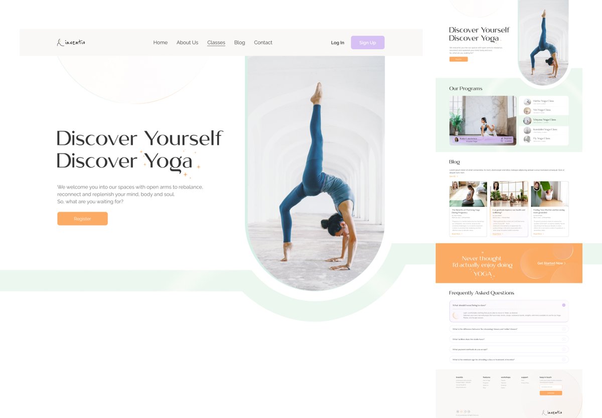 perinbilicii's tweet photo. Hello everyone!✨

Thrilled to share that I've just launched my very first web design project! 

Check it out and let me know what you think! 🚀 #WebDesign #uiuxdesign #yoga  

Here is the Dribbble link;
https://t.co/wkydNhlkTu

Here is the Behance link;
https://t.co/IPBU8Xs0yS https://t.co/UDOBCUhItG