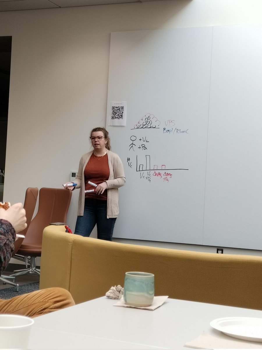 Yale QBio (@qbioyale) on Twitter photo Super cool chalk talk at #QBioBreakfast by <a href="/BacteriaHunter/">Ellie Hunter-Acosta, Ph. D.</a> from <a href="/YanBiofilmLab/">Yan Biofilm Lab</a> and <a href="/Rego_Lab/">Hesper Rego</a>!
Ellie images π¬ spatial structure β°οΈ of bacteria π¦ within mouse π intestines. Super cool chalk talk at #QBioBreakfast by <a href="/BacteriaHunter/">Ellie Hunter-Acosta, Ph. D.</a> from <a href="/YanBiofilmLab/">Yan Biofilm Lab</a> and <a href="/Rego_Lab/">Hesper Rego</a>!
Ellie images π¬ spatial structure β°οΈ of bacteria π¦ within mouse π intestines.