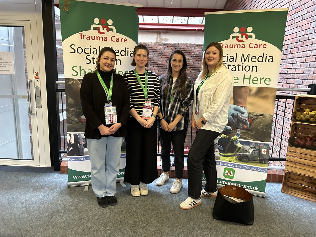 Fantastic day so far learning, networking and sharing experiences at the <a href="/TraumaCareUK/">Trauma Care Charity UK</a> conference!