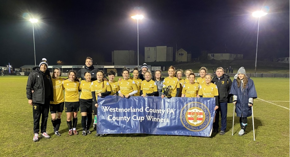 Congratulations to @Gt7Ladies who retained The @WestmorlandFA Senior Women's County Cup. To view the full article on the game why not pre order this weeks edition of the @kendalexpsport kendalanddistsportsreview.com/post/gt7-ladie…