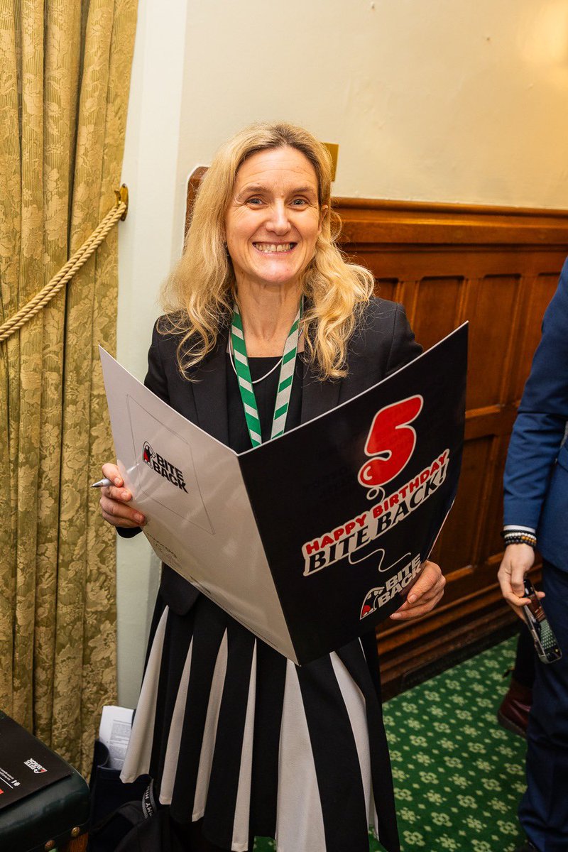 Very pleased to support @BiteBack2030 in Parliament this week, and congratulate them and their youth-led campaigners who have championed calls for a healthier and fairer food system #FuelUsDontFoolUs