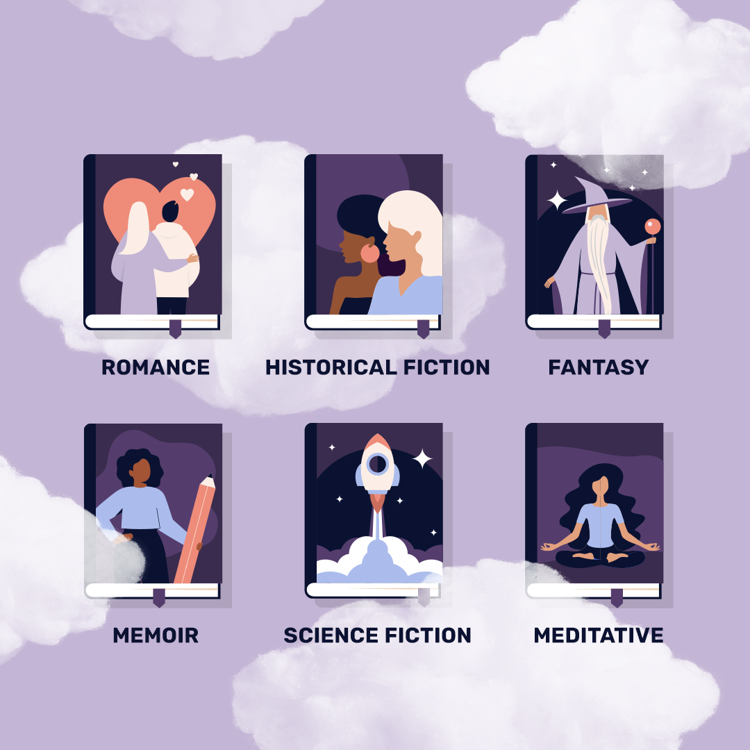 Reading before bed encourages deep sleep... just steer clear of the scary stuff. Check out the genres we recommend for better rest 📚 sleep.com/sleep-health/r…