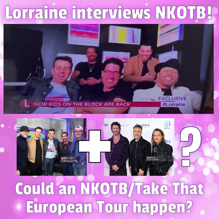 NKOTB talks about a possible UK tour with Take That on "Lorraine" nkotbnews.com/2024/03/nkotb-…