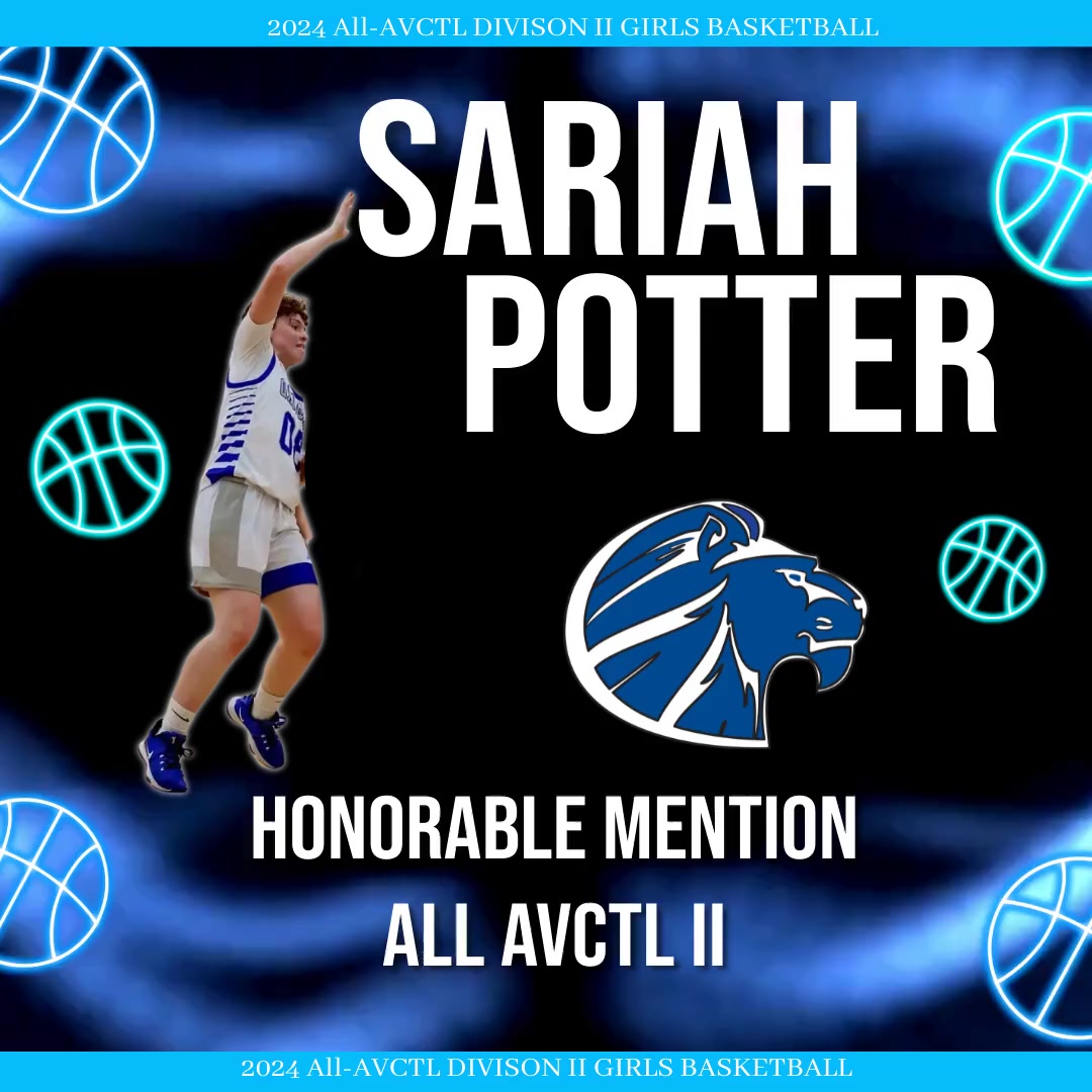 Congrats to So. Sariah Potter on 2024 All League Honors!
