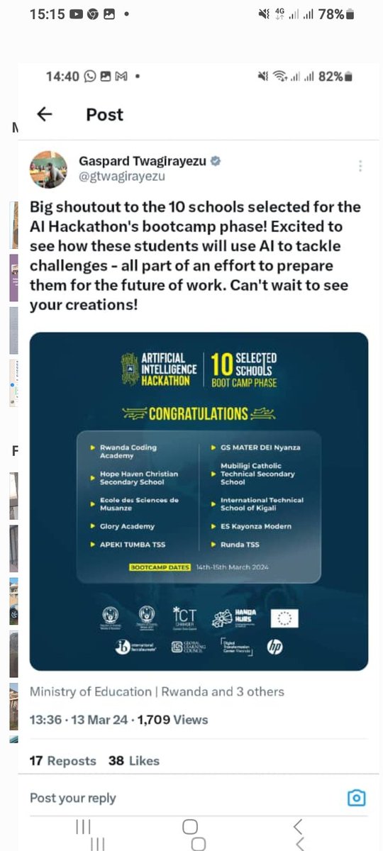 GLORY ACADEMY tweet media