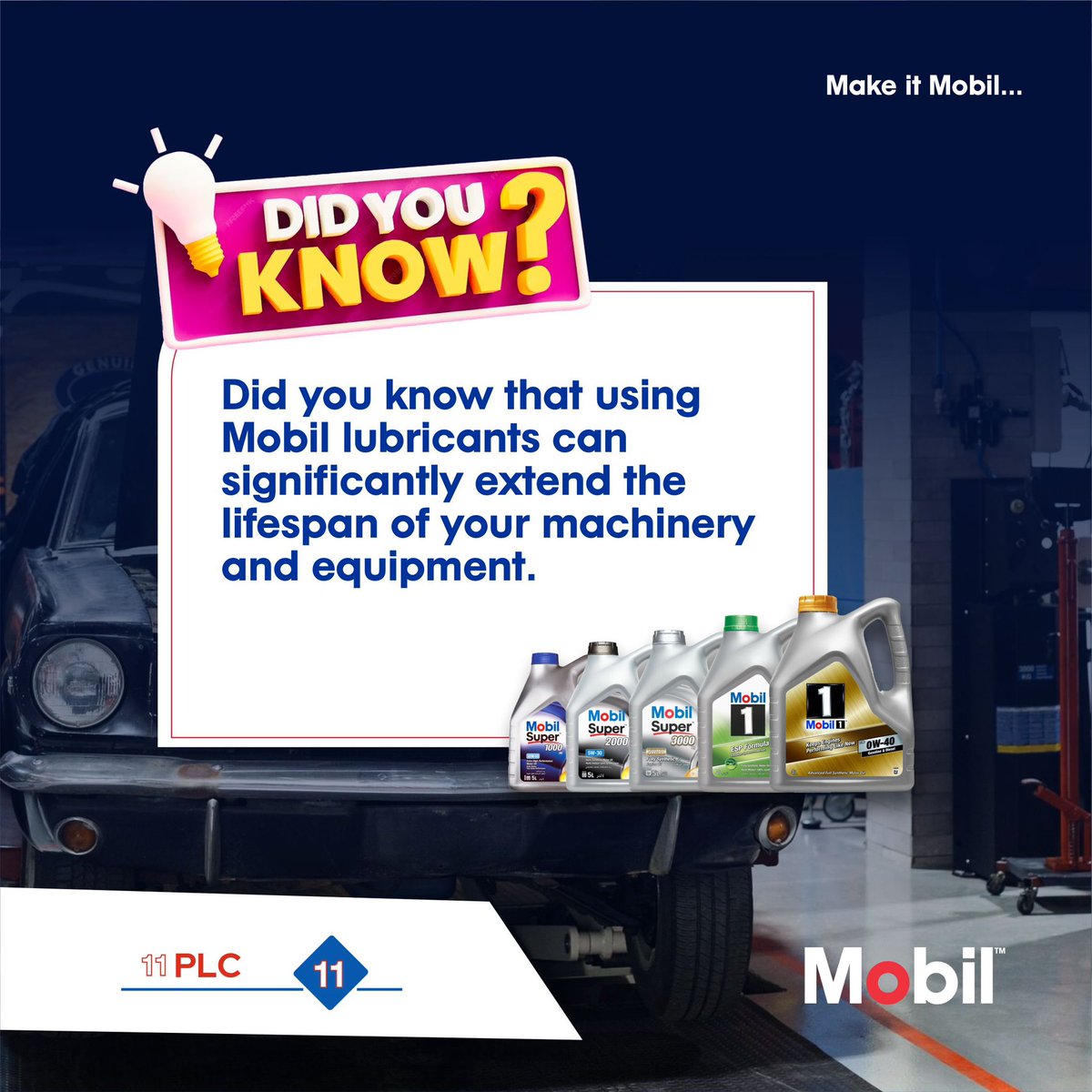 Expand your knowledge with these intriguing facts and let Mobil Lubricants protects your engine so you can enjoy a smooth drive.

#engineprotection #mobillubricants #mobilinnigeria