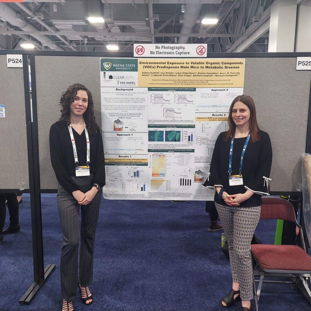 Great job <a href="/scofield_sydney/">Sydney Scofield</a> and <a href="/KoshkoLisa/">Lisa Koshko</a> <a href="/CLEARWSU/">CLEAR_SRP@WSU</a> for their presentations at <a href="/SOToxicology/">Society of Toxicology</a> 2024