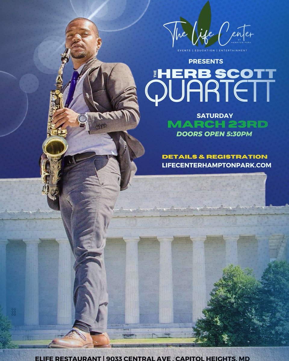 I am proud to announce that I will be performing Saturday March 23rd at 6pm. Joining me for this show is pianist-Hope Udobi, drummer Charles Wilson and bassist Will Hazelhurst.