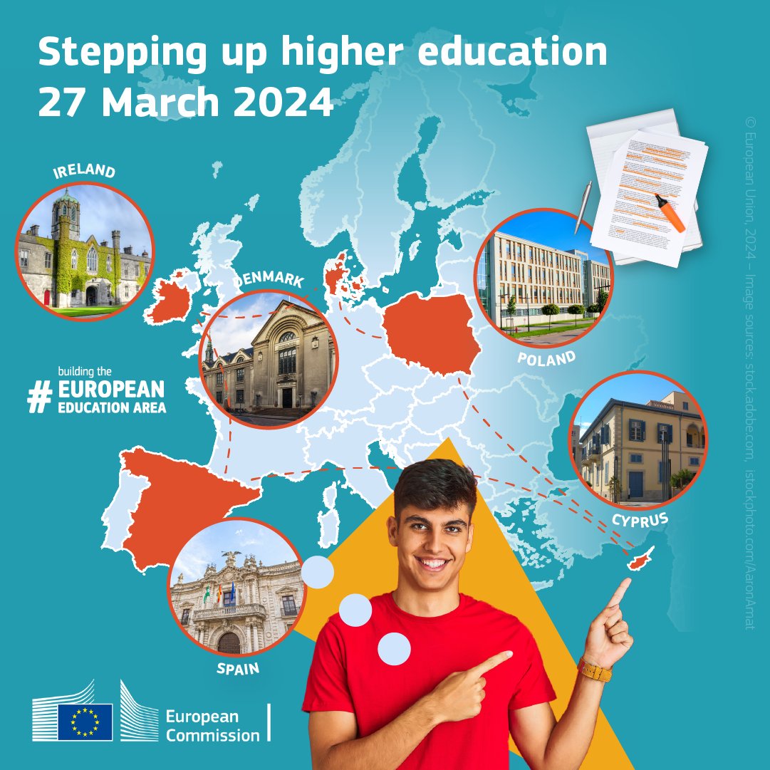 Our Union has always been about bringing people together.

We are preparing a proposal to give #HigherEd students more opportunities to study and train across the EU as part of a joint study programme.

Stay tuned for the #EuropeanDegree, set under the #EuropeanEducationArea 🔜
