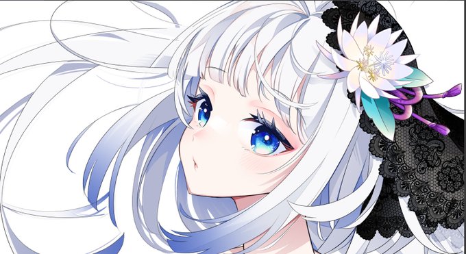 「bangs blue eyes」 illustration images(Latest)