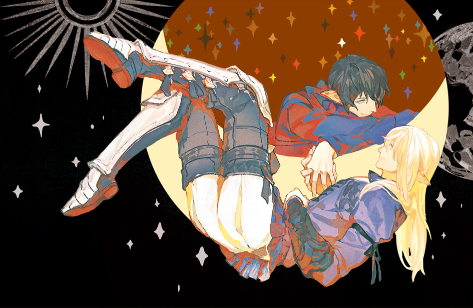 「Fly me to the moon~And let me play among」|MIKIMILKのイラスト