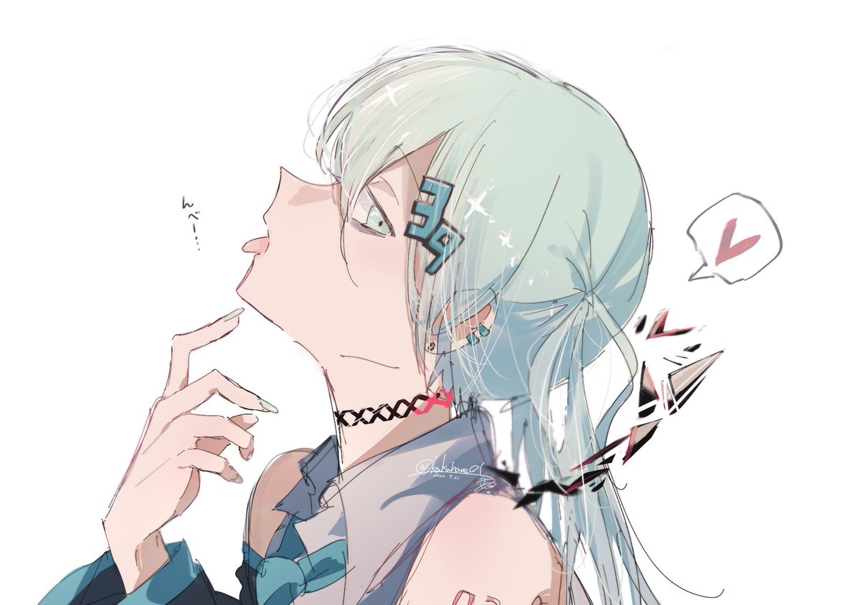 初音ミク「#初音ミク ⑅⃛ 」|羽、＿໒꒱のイラスト