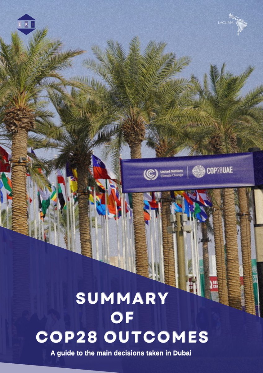 legalresponse's tweet image. Our latest summary, co-produced with the wonderful #LACLIMA team, focuses on key outcomes under COP28 and CMA5, shedding light on crucial decisions. Huge thanks to our amazing volunteers for their invaluable contributions.

Heres the link: legalresponse.org/wp-content/upl…