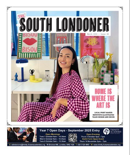 Big thanks to @insouthlndn for featuring us in the latest issue! If a paper copy of The South Londoner isn't nearby you can read it all online here: issuu.com/.../docs/the_s… Our next event is this Sunday 17th March at @GoldsmithsUoL New Cross, London SE14 6NW @Southwark_News