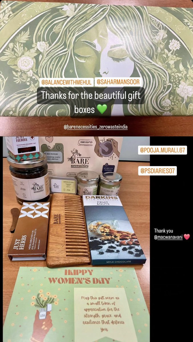 Thank you for always trusting us over the yearas and we absolutely love curating #sustainablegifts for 3M

barenecessities.in/pages/zero-was… - if you're interested, let's connect :)

#ecofriendlygifts #internationalwomensday #eventgifting