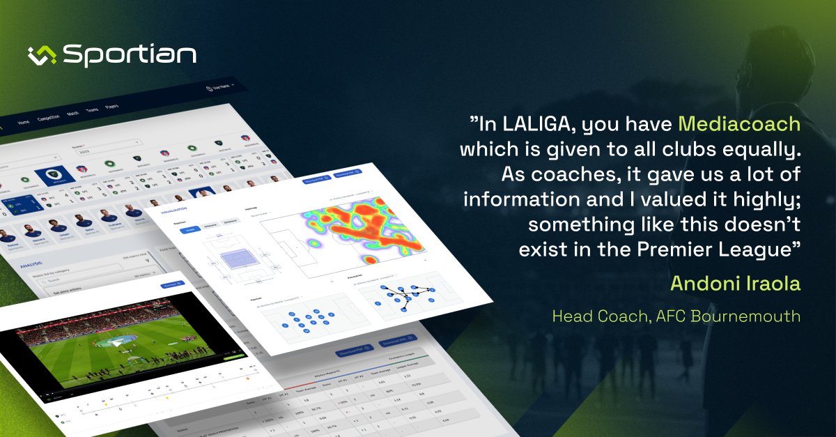 Sportian (@_sportian) on Twitter photo Sun, sea and... Mediacoach?
Bournemouth coach Andoni Iraola had this to say when discussing what he missed most about working in Spain ⬇️
Is it any wonder <a href="/LaLigaEN/">LALIGA English</a> is producing the world's top coaches? Sun, sea and... Mediacoach?
Bournemouth coach Andoni Iraola had this to say when discussing what he missed most about working in Spain ⬇️
Is it any wonder <a href="/LaLigaEN/">LALIGA English</a> is producing the world's top coaches?