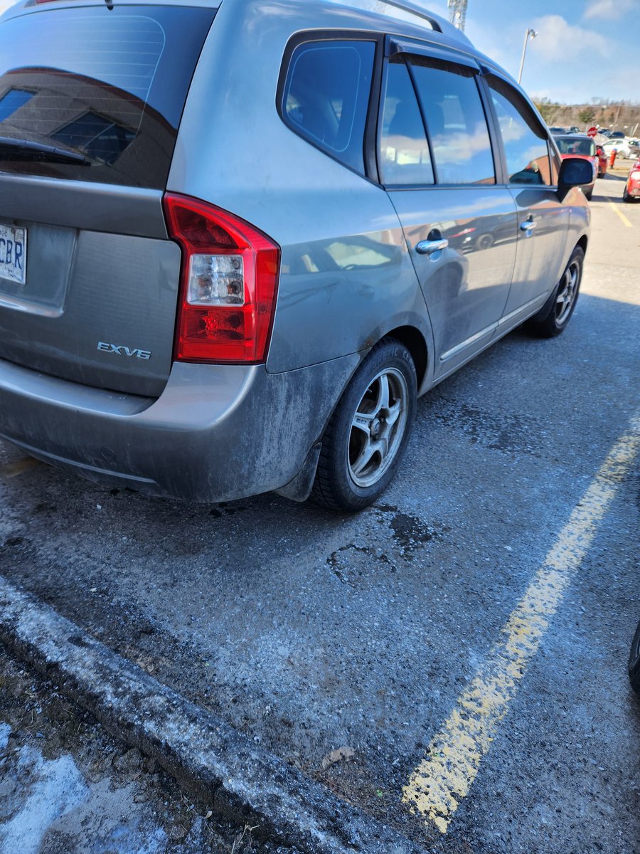 If this guy can be on real wheels, so can you!

So cool to see a clapped car with winters on Wedsports! I wonder if the guy knows what he has?