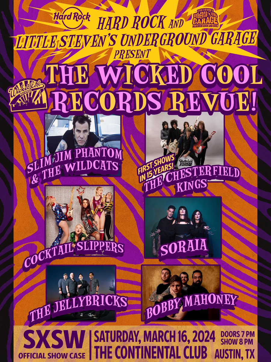 BobbyMahoney's tweet photo. If energetic, catchy, punk-infused rock n roll is your thing, here is where to find us during SXSW! (FFO: The Gaslight Anthem, Frank Turner, The Menzingers, The Dirty Nil)
.
.
#Austin #SXSW #BobbyMahoney #WickedCoolRecords #CarouselLounge #continentalclub https://t.co/PMmdVwpIQO