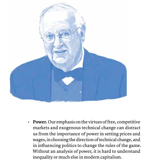 “Without an analysis of power, it is hard to understand inequality or much else in modern capitalism.” Nobel winner @DeatonAngus rethinks his economics.👀 imf.org/en/Publication…