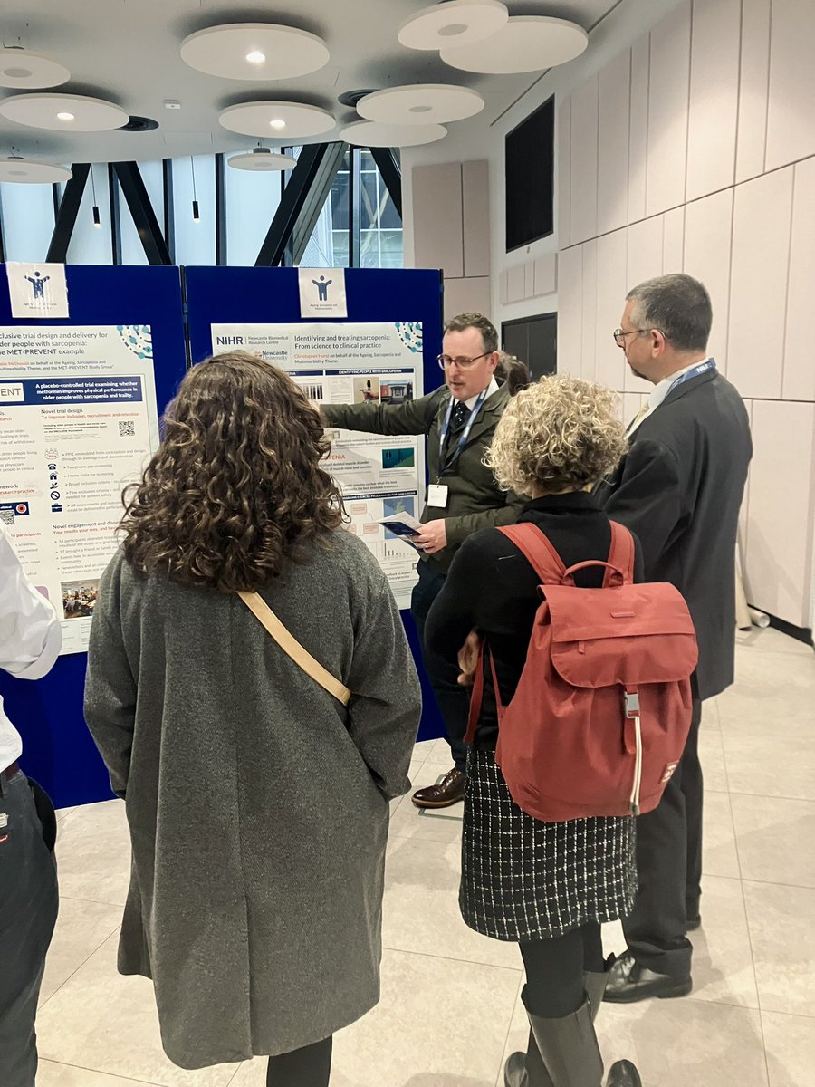 Putting the spotlight on our research themes - in a poster tour the teams are explaining what their theme is about, sharing achievements and developments. #BRCresearch