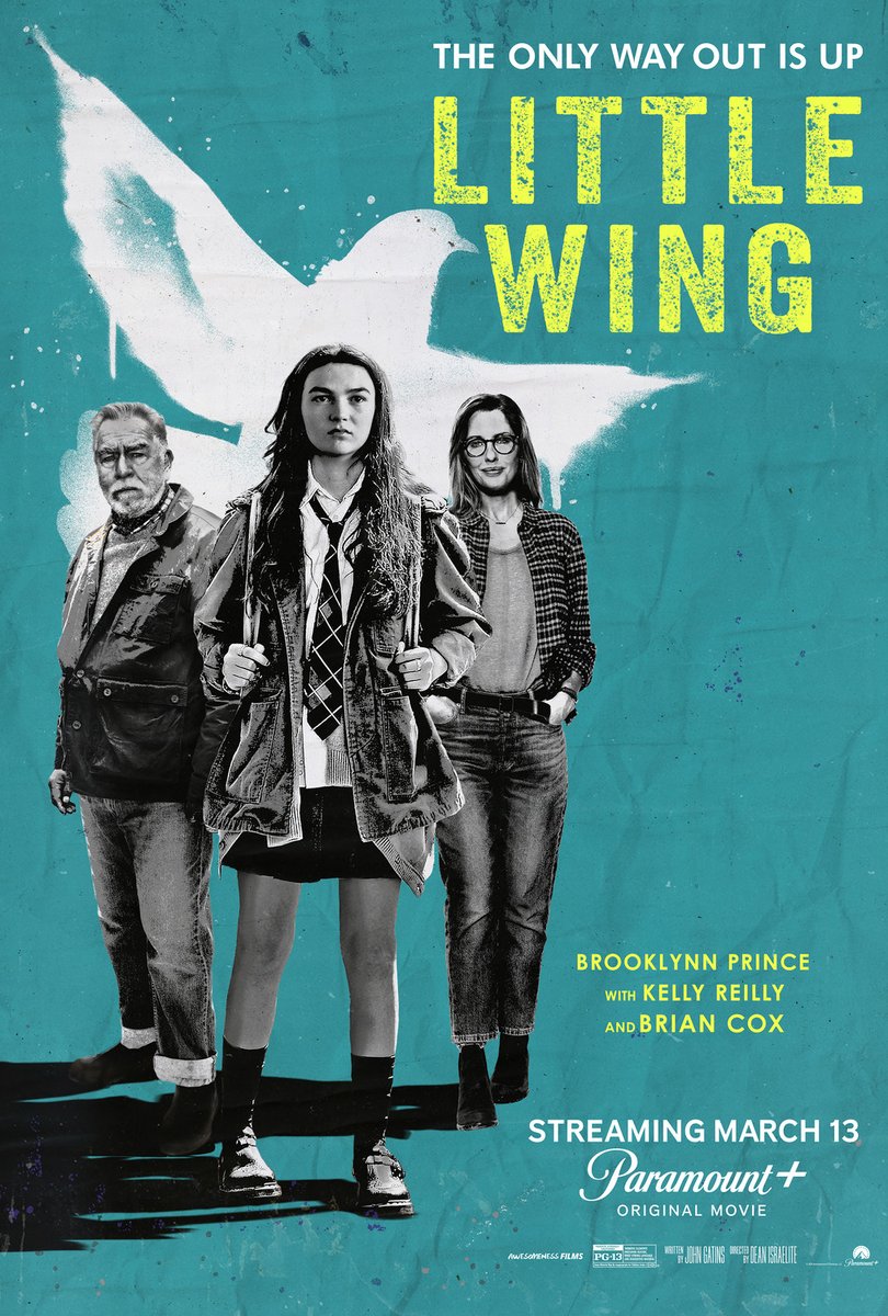 The_Ent_Factor's tweet image. The coming-of-age drama LITTLE WING starring Brian Cox, Kelly Reilly &amp;amp; Brooklynn Prince has premiered on Paramount+. Trailer, images &amp;amp; poster here:

entertainment-factor.blogspot.com/2024/03/little…

#littlewing #comingofage #briancox #kellyreilly #brooklynnprince #paramountplus #newmovies #streaming