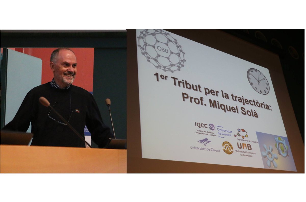 60 years old celebration of Prof. Miquel Solà (@miquelsola) iqcc.udg.edu/2024/03/13/60-… @gentudg @univgirona @UdGRecerca