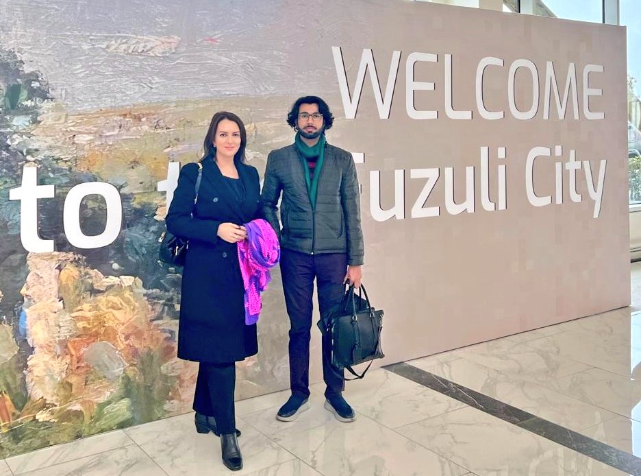 Mabstan's tweet photo. It has been a very pleasure visit to Shusha - Cultural Capital of Azerbaijan - along with Ms Anastasia Lavrina. She is a great friend of Pakistan as well as renowned analyst &amp; anchor person in Azerbaijan. 
@ALavrina https://t.co/QNSSCNfthP