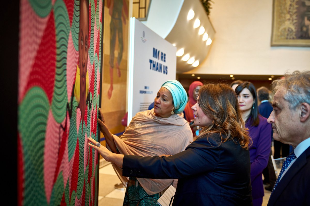 On the occasion of the 68th session of the Commission on the Status of Women, we brought an exhibition of the photographs in the 2024 Lavazza Calendar #MorethanUs to the headquarters of the United Nations in New York. Find out more: bit.ly/LVZ_NU